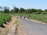 P&eacute;lerinage des p&egrave;res 2003 - Chapitre 1 en marche