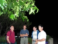P&eacute;lerinage des p&egrave;res 2003 - Avant la messe du soir