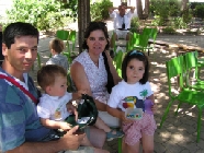 P&eacute;lerinage des p&egrave;res 2003 - Jean-Pierre en famille