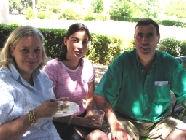 P&eacute;lerinage des p&egrave;res 2003 - Michel en famille